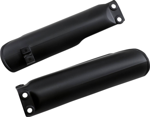 Acerbis - 2732020001 - Lower Fork Covers for Inverted Forks - Black
