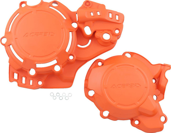 Acerbis - 2645515226 - X-Power Cover Kit - Orange - Gas Gas/Husqvarna/KTM