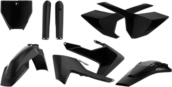 Acerbis - 2462600001 - Full Body Kit - Black - Husqvarna - FC/FX/TC/TX '16-'18