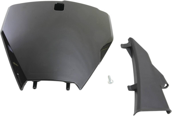 Acerbis - 2462580001 - Front Number Plate - Black