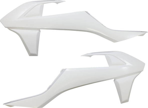 Acerbis - 2421080002 - Radiator Shrouds - White