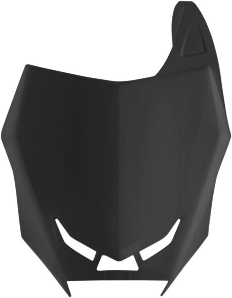 Acerbis - 2686480001 - Front Number Plate - Black