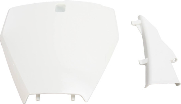 Acerbis - 2462580002 - Front Number Plate - White