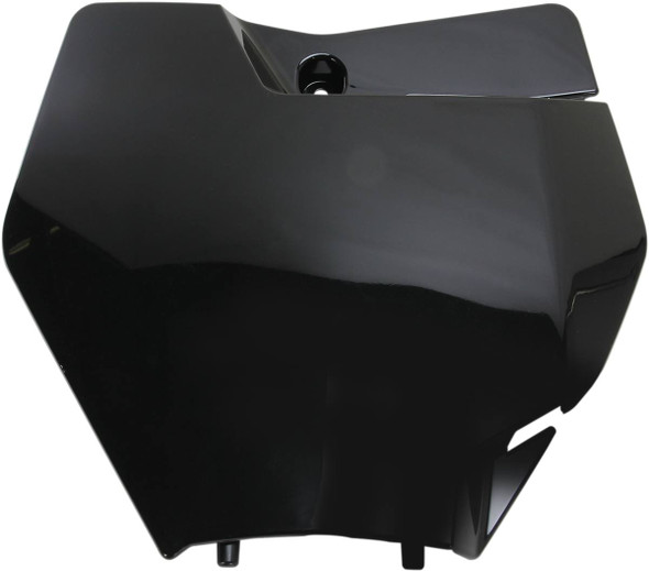 Acerbis - 2421120001 - Front Number Plate - Black