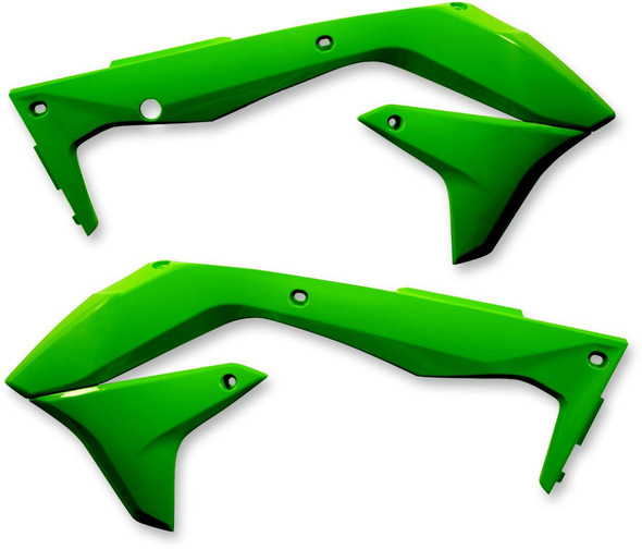 Acerbis - 2449690006 - Radiator Shrouds - Green