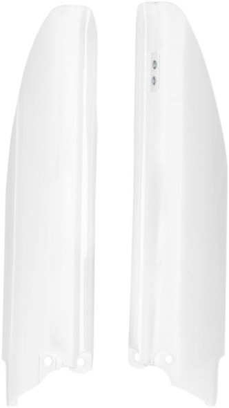 Acerbis - 2686520002 - Fork Covers - Lower - White - Suzuki
