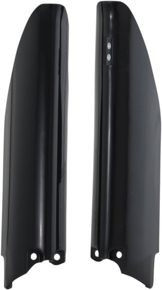 Acerbis - 2686520001 - Fork Covers - Lower - Black - Suzuki