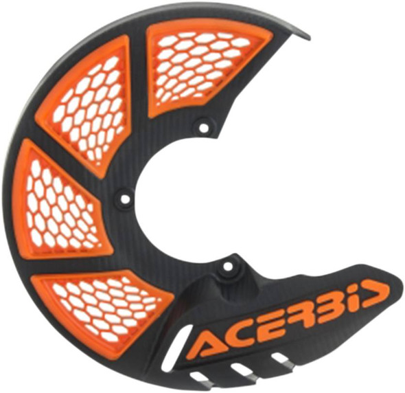 Acerbis - 2449495229 - X-Brake Disc Cover - '16 OEM Orange/Black