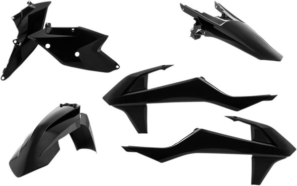Acerbis - 2421070001 - Standard Body Kit - Black - KTM '16-'18