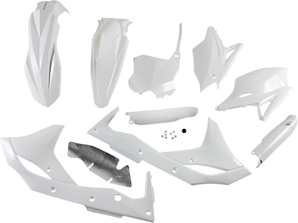Acerbis - 2630630002 - Full Body Kit - White - Kawasaki - KX '17