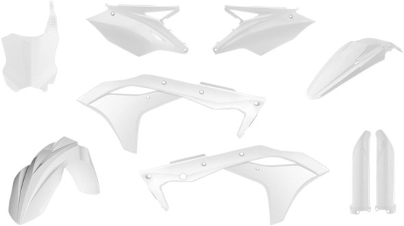 Acerbis - 2630630002 - Full Body Kit - White - Kawasaki - KX '17