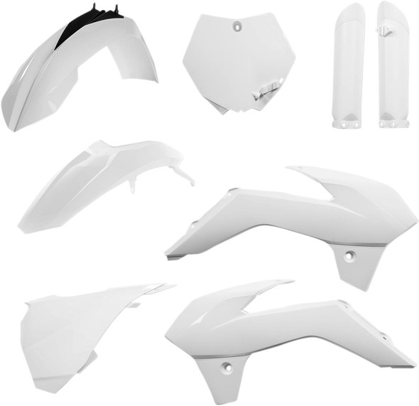 Acerbis - 2314340002 - Full Body Kit - White - KTM - SX '13-'17