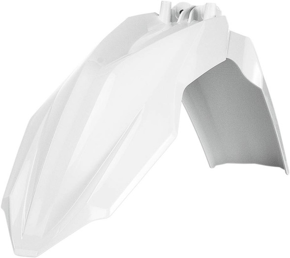 Acerbis - 2393400002 - Front Fender - White - Husqvarna