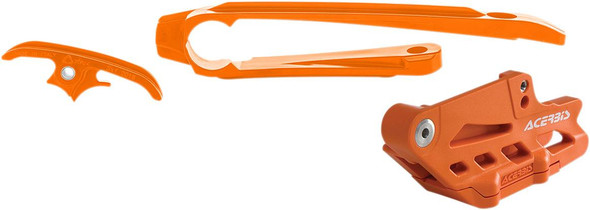 Acerbis - 2630765226 - Chain Guide and Slider Kit - KTM - Orange