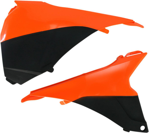 Acerbis - 2314291008 - Airbox Cover - '13 OEM Orange/Black