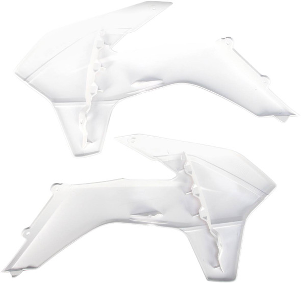 Acerbis - 2314250002 - Radiator Shrouds - White