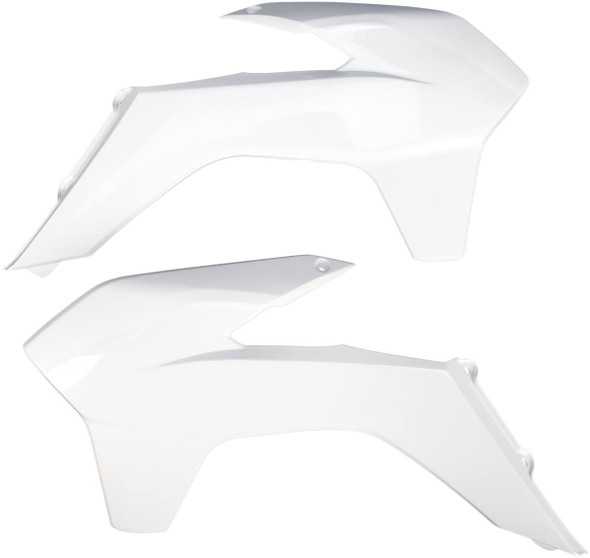 Acerbis - 2314250002 - Radiator Shrouds - White