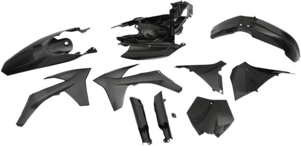 Acerbis - 2205280001 - Full Body Kit - Black - KTM - SX/XC '11-'12