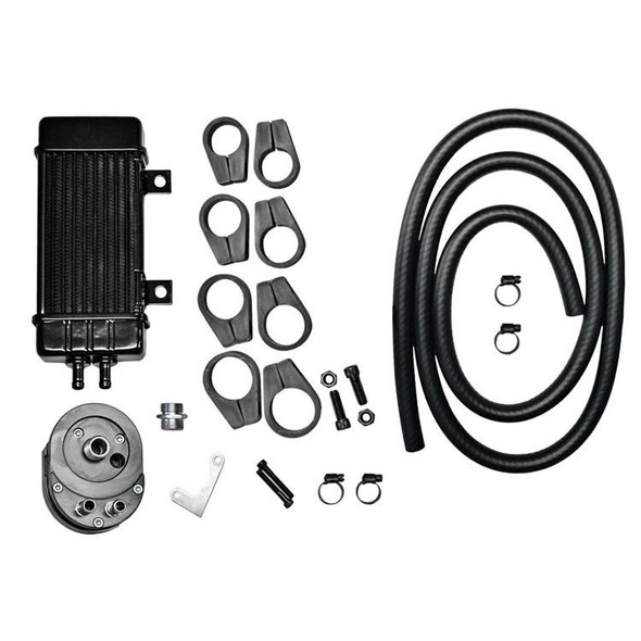 Jagg - Vertical Front Mount 10-Row Wideline Oil Cooler System