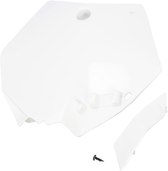Acerbis - 2253010002 - Front Number Plate - White