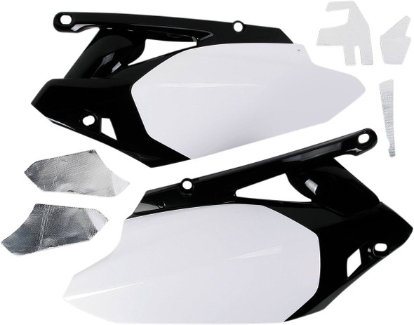 Acerbis - 2171811035 - Side Panels - White/Black
