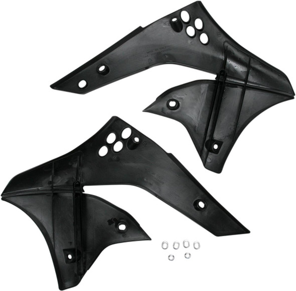 Acerbis - 2043740001 - Radiator Shrouds - Black