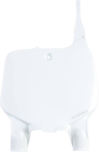 Acerbis - 2042300002 - Front Number Plate - White