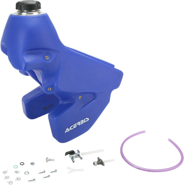Acerbis - 2140690211 - Fuel Tank - 3.3 Gallons - Yamaha - Blue