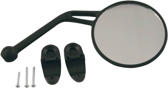 Acerbis - 2043580001 - Mirror - Rear View - Round - Black - Right - Each