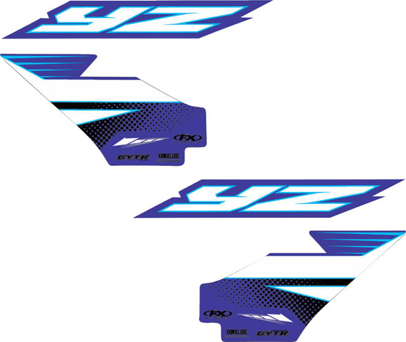 Factory Effex - 28-05220 - Graphic Kit - Tank/Shroud - '25 OEM - Yamaha - YZ 125/250