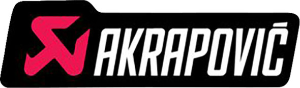 Factory Effex - 28-90010 - Logo Decals - AKRAPOVIC - 5 pack