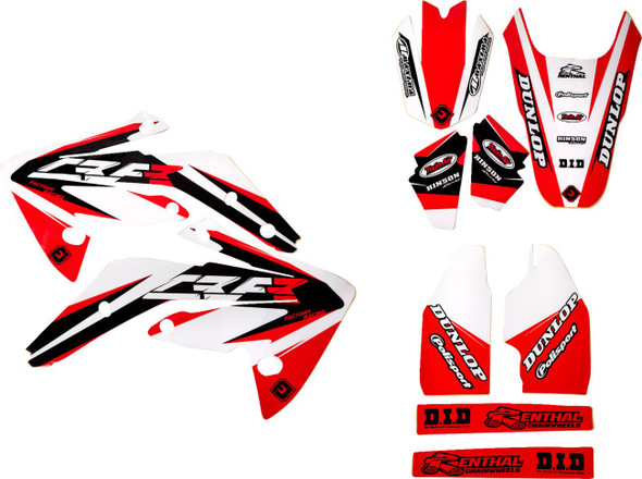 Flu Designs Inc. - 11153 - PTS 6 Graphic Kit - CRF 450