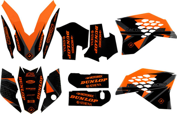 Flu Designs Inc. - 51092 - PTS 6 Graphic Kit - KTM