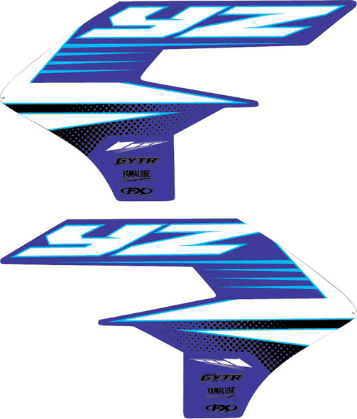 Factory Effex - 28-05256 - Graphic Kit - Tank/Shroud - '24 OEM - Yamaha - YZ 250F/450F