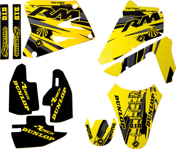 Flu Designs Inc. - 41080 - PTS 6 Graphic Kit - RM 125/250