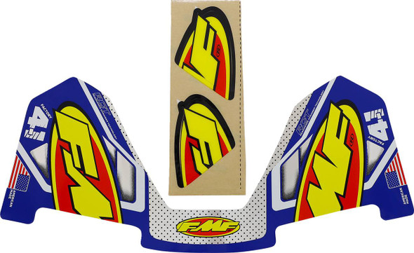 Fmf - 014849 - Exhaust Replacement Decal - Colorways 4.1 Blue