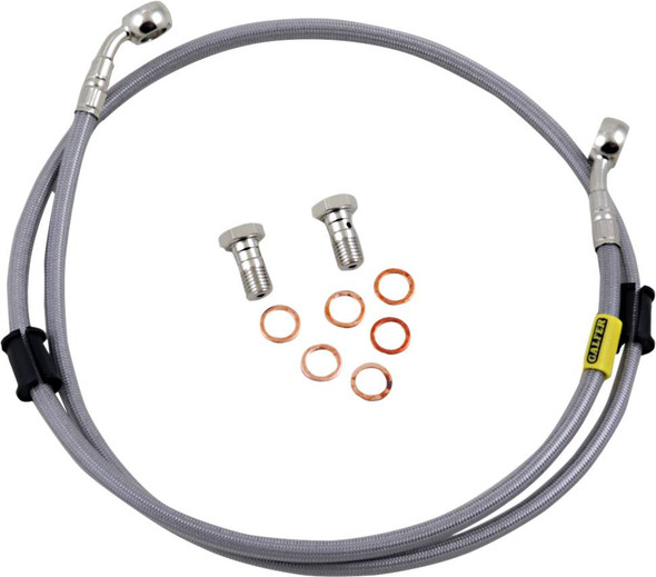 Gbrakes - FK003D737-1 - Brake Line Kit - Stainless Steel