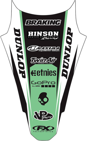 Factory Effex - 19-32114 - Rear Fender Graphic - KX 85/100