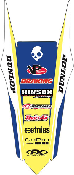 Factory Effex - 19-32620 - Rear Fender Graphic - Husqvarna