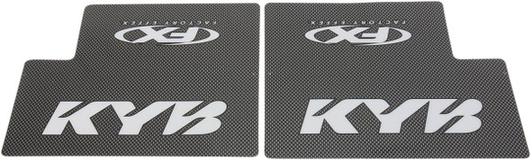 Factory Effex - 10-38012 - Carbon Fiber Fork Shield - KYB