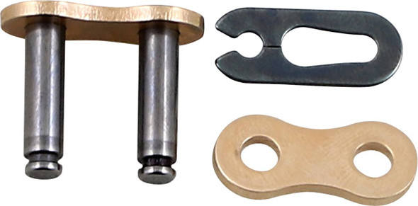 Ek - 428SHDR-SKJ/GX - 428 SHDR - Connecting Link - Semi-Press Fit Clip - Gold