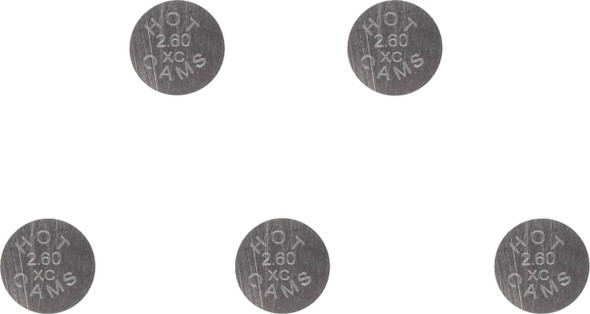 Hot Cams - 5PK1000260 - Valve Shim - 10.00 x 2.60 - 5 pack
