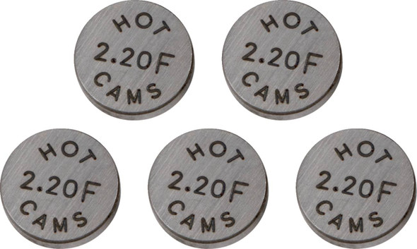 Hot Cams - 5PK1000220 - Valve Shim - 10.00 x 2.20 - 5 pack