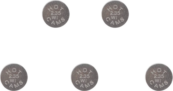 Hot Cams - 5PK1000235 - Valve Shim - 10.00 x 2.35 - 5 pack
