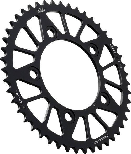 Jt Sprockets - JTA1316.47BLK - Rear Sprocket - Aluminum - 47 Tooth - Black - Honda