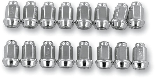 Itp - ALUG13BX - Lug Nuts - 60° Tapered - Chrome - 3/8"-24 - 16 Pack