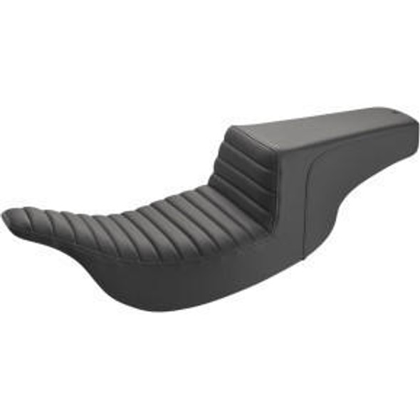 Saddlemen - Black Tuck N' Roll Step-Up Seat fits '99-'07 Touring Models