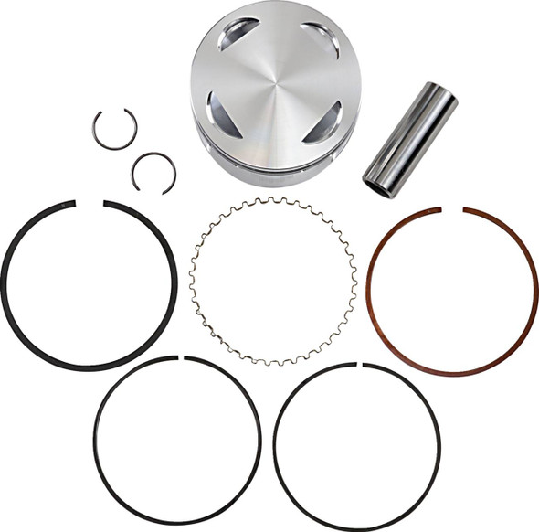 Je Pistons - 128998 - Piston Kit - 102.00 mm -10.8:1 CR - Honda