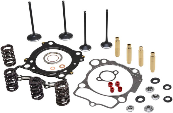 Kibblewhite - 40-41470 - Cylinder Head Kit - C630 Valve Guides - Black Diamond™ Valves - Kawasaki