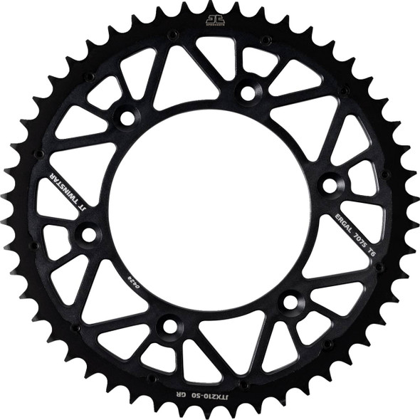 Jt Sprockets - JTX210.50GR - Rear Sprocket - 50 Tooth - Graphite - Beta/Honda